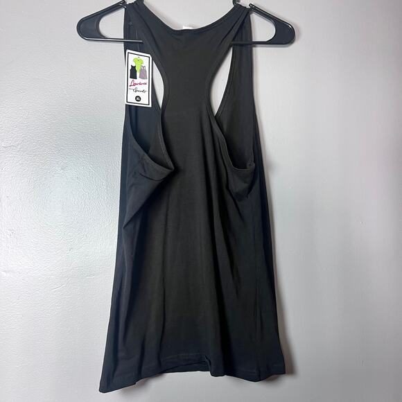 ✨San Francisco 49ers Women’s Tank Top XL Black Racerback Football Lips Graphic - Picture 3 of 5